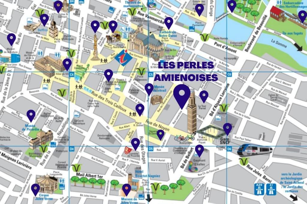 Les Perles Amienoises Gold Pearl Hyper Centre Leilighet Amiens Eksteriør bilde